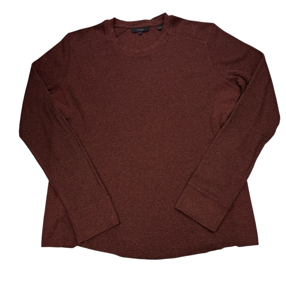 Vince Thermal Long Sleeve Crew, M